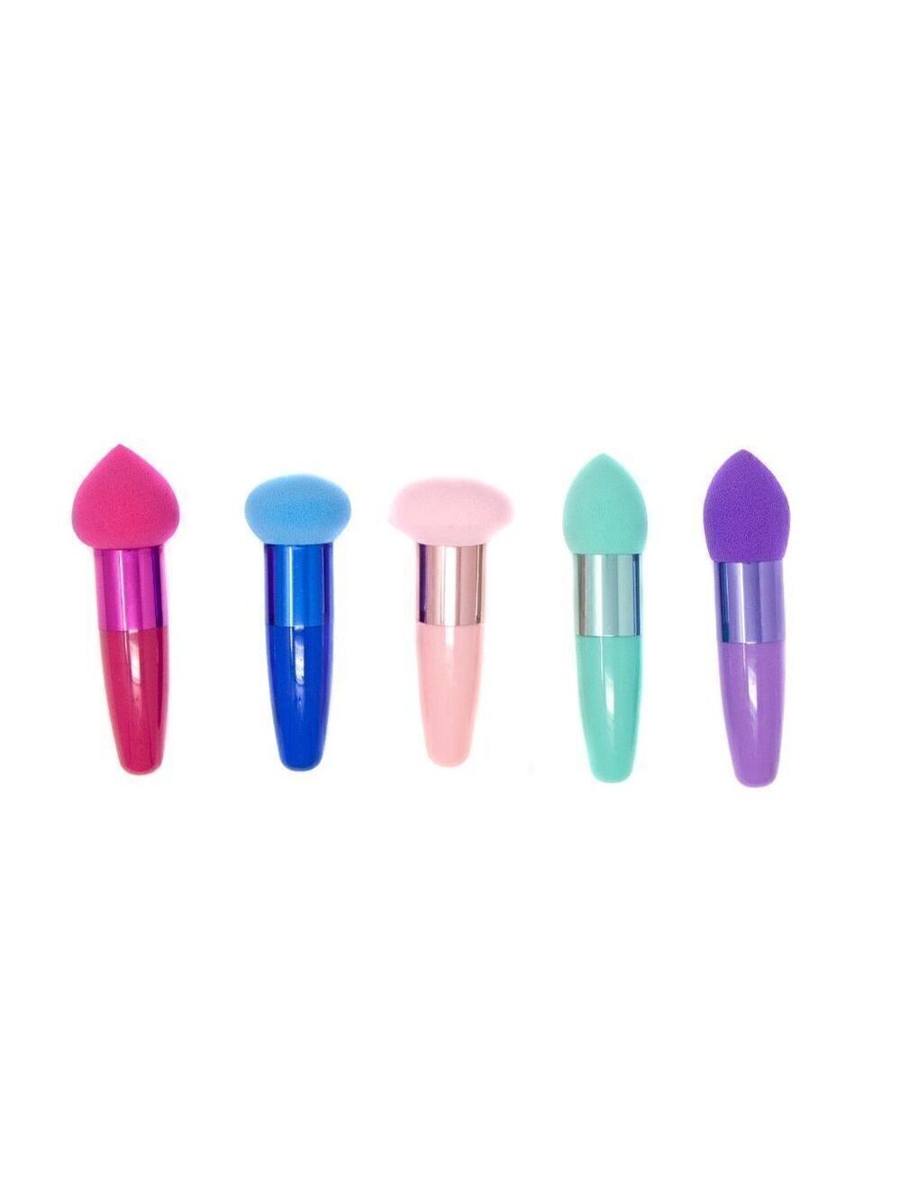 5 piece colorburst sponge set